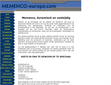 Tablet Screenshot of memenco-europe.com